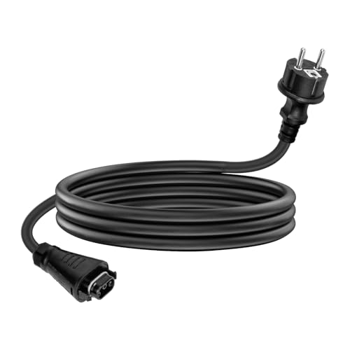 WSPIHO BC05 AC Kabel 2M/3M/5M,für HMS Field Connector Hoymiles Wechselrichter,BC-05 Buchse zu Schuko Stecker Anschlusskabel (2M)