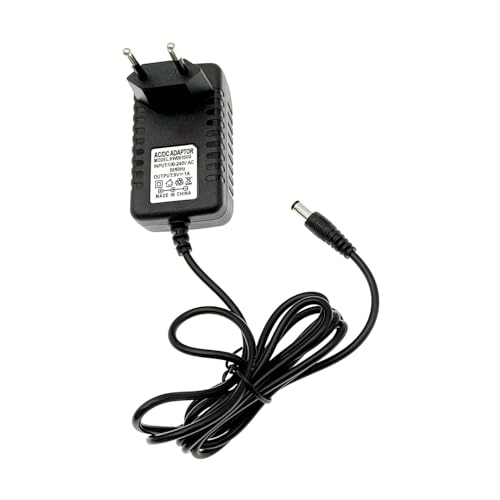 JZK 9V 1A Gitarrenpedal-Netzteil Adapter, Gitarreneffektpedaladapter, Ladegerät mit Gleichstromspitze, Netzteil für das Gitarrenpedal