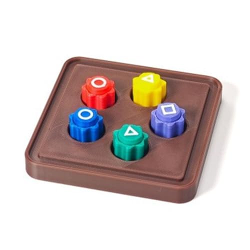 Gonggi traditionelles Koreanisches Spielspiel Gonggi Jack Jack Stein-Kieselstein-Set,Gonggi Jack Stone Pebbles Set (5pcs+Base)