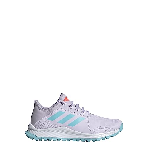 Adidas Hockey Youngstar Shoes-Low (Non Football), Purple Tint/Pulse Aqua/FTWR White, 36 2/3 EU