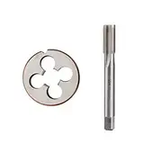 2 STÜCKE M3-M15 RECHTE HAND TAP TAP UND DIE SET Metrischen Stecker Tap Die HSS-Maschine-Gewindewerkzeug-Schraubgewinde-Tap-Bohrmaschine-2 stücke M12x1.25 Set.