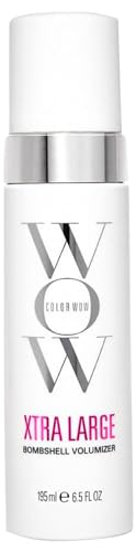 Color Wow Schaumfestiger Volumen Xtra Large, Haarfestiger Schaum Feines Haar, Haarstyling mit Hitzeschutz für Volles & Gesundes Haar, Volume Lift Haarschaum Feines Haar,195ml