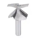 ARC Integrated Mühlenschneider, Wolframstahl Kohlenstoffstahl ARC Biegung Integriertes Router Bit für Partikeln