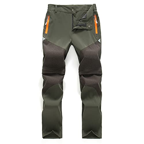 Daysskk Arbeitshose Kinder Jungen Zip Off Hose Sommer Kinder Softshellhose Wanderhose Jungen Schnelltrocknend Trekkinghose Zip Off Outdoorhose Jungen Wasserdicht Funktionshose