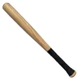 Csafyrt Baseballschläger 21 Zoll professionelles glattes und Robustes Holzfledermaus mit verpacktem Griff Ersatz -Baseballausrüstung für das Training, Wettbewerb, Wettbewerb