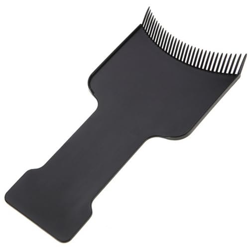 Professionelles schwarzes Kehrbrett mit Zähnen – 3 Größen erhältlich | Haarstyling-Zubehör für Strähnchen, Färben, Färben, Salonwerkzeuge und den praktischen Heimgebrauch