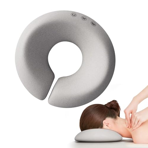 XPJBKC Gesichtskissen für Massage, Massage Kopfstütze für Bett, Massagekissen Kopf Loch, U-Förmiges Lochkissen Kopfstütze, Massage Kissen für Salons, Schreibtische, Grau