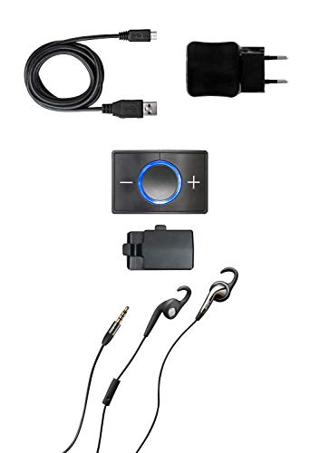 CEECOACH Single Schwarz - Bluetooth Kommunikation und Gegensprechanlage für Reitsport, Wintersport, Industrie, muhk-249400