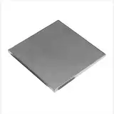 YTGZS Titan Blech TA2 Hochreiner Metal Titan Platte Sheet Folie Titanium Hochreiner Wissenschaftliche Forschung Material Für DIY Industrie Experiment 2St,100mmx100mmx0.5mm