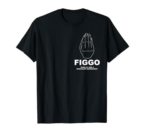 Figgo Ficko small | gesetzlich abgesichert | Percy | Teddy T-Shirt