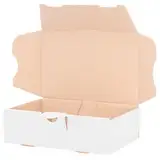 verpacking Maxibriefkartons 160 x 110 x 50 mm Maxibrief MB-1 Weiß Versand Post Faltschachtel DIN A6 (Innenmaß 150 x 105 x 46 mm) Versandschachtel Büchersendung (10 Stück)