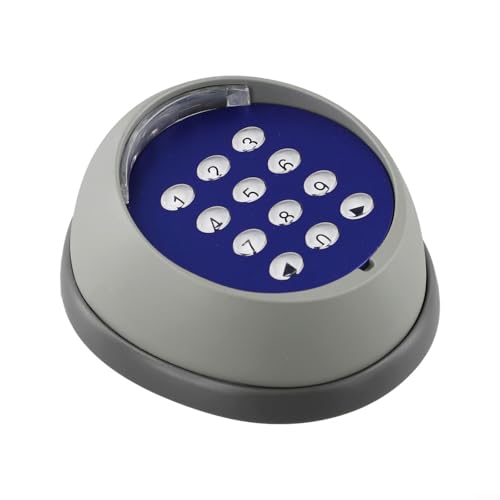 Besshepplo Kabellose Tastatur Sicherheitskontrolle Garagentoröffner Keyless Entry Keypad Digital Code Panel Garagentor Drahtlose Fernbedienung 10 x 8 x 4 cm