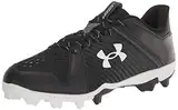 Under Armour Leadoff Low RM geformte Baseballstollen, Schwarz