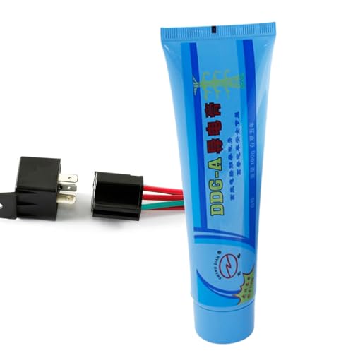 Elektrisches Kontaktfett, Leitfähiges Fett,100g Elektrisches Kontaktschmierfett | Compound-Fett Schwarz Elektronikschmiermittel, Elektrische Verbindungen