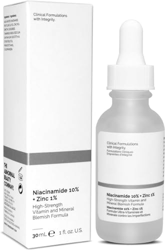 The Original Ordinary Niacinamid 10 % + Zink 1 %, Glättendes Serum für unreine Haut, 30 ml