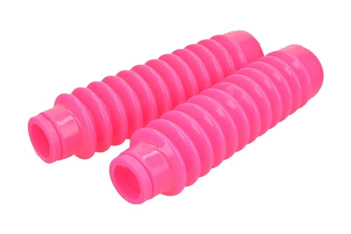 Faltenbalg Gummi Gabel fluo pink 2 Satz passt Simson