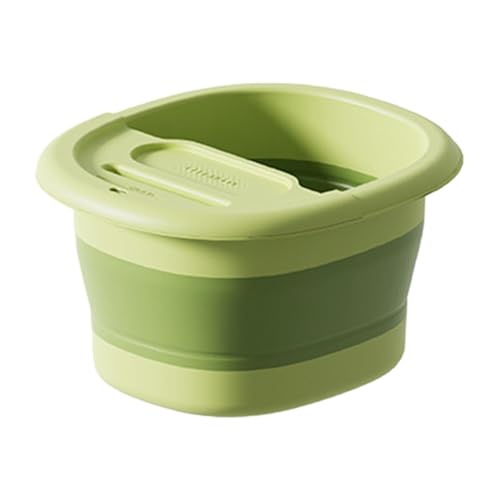 Foot Soak - Spa Comfort Bucket, tragbares Badbecken | Hochkapazität Fußbad einweichen Badewanne mit Massage -Akupunktoint, beruhigender Stress lindern faltbare Fußbehälter für Reiseberechnung Camping