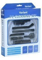 PC Säuberungsset (universell), incl 90cm Schlauch, incl 5 Zubehörstücke: 2 Pinsel, 1 Verlängerung, 1 Winkel, 1 Mini-Fugendüse, universell, passt für fast jede Marke, ideal für technischen Dienst, ideal für PC-Reinigung