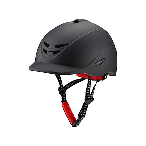 predolo Hochwertiger Reithelm für Erwachsene, verstellbar und tragbar - Perfekt für den Outdoor-Sport, m