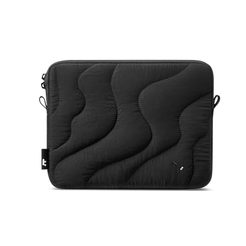 tomtoc 360° Puffy Schutztasche Hülle für iPad Pro 11 Zoll (M4), iPad Air 11 Zoll (M2) 2024, iPad Pro 11 Zoll (4./3./2./1. Gen) mit Magic Keyboard/Smart Keyboard, Gesteppte Weiche Puffer Tablet Sleeve