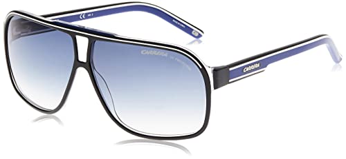Carrera Unisex Grand Prix 2 08 T5c 64 Sonnenbrille, Schwarz (Black Crystal Blue E/Dark Blue E), EU