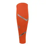 Dinnesis Socken für Wadenschmerzen, Kompressionsbein und Goblintenhülse zur Unterstützung von Calf Performance Mädchen Socken 31-34 Lustig (Orange, XL)