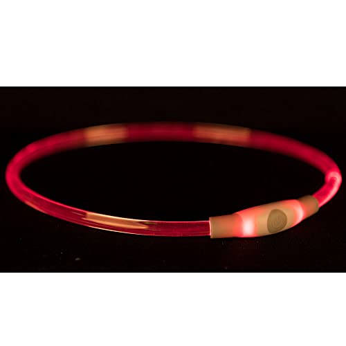 Flash Leuchtring USB, S–M: 40 cm/ø 8 mm, Multicolor