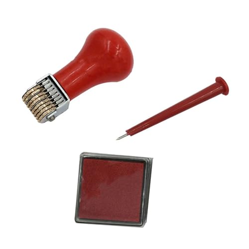 THINCAN Einstellbare Walzendatum Stempelstempelstempelstempel Dater Office Stempel Rotierender Stempel Für Scrapbooking Verpackungsbetrieb
