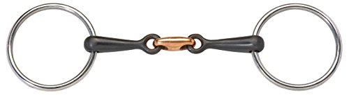 WILDHORN Snaffle Bit DOUBLE, 14,5 cm, Sweet Iron