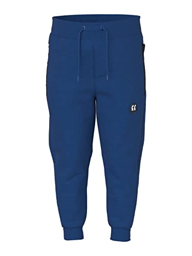 NAME IT Baby - Jungen Nmmvimo Swe Pant Bru Noos, True Blue, 80