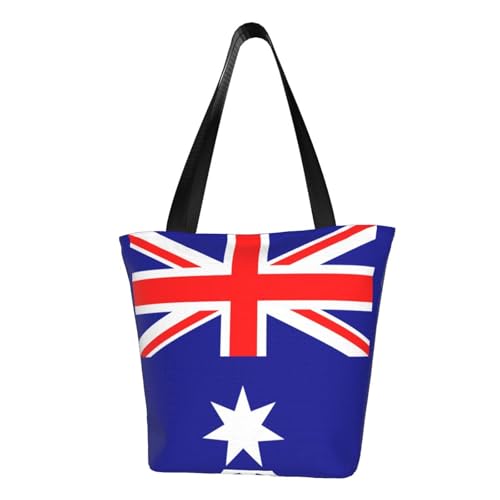 Modische Umhängetasche mit australischer Flagge, Einkaufstasche, geeignet für Wochenendreisen, Shopping, Umhängetasche, Kuriertasche