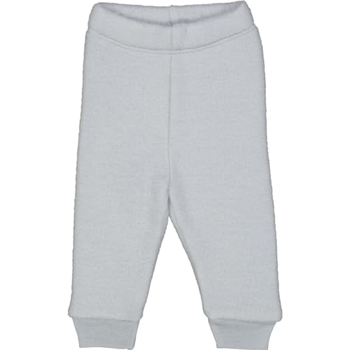 Müsli by Green Cotton Baby - Mädchen Woolly Fleece Snow Pants, Jasmin Blue, 80 EU