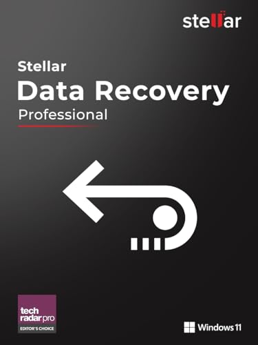 Stellar Data Recovery 11 - Sichere Datenwiederherstellung von Windows-Geräten | Standard | 1 Gerät | 1 Jahr | PC Aktivierungscode per Email