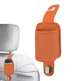 Getränkehalter für Kopfstützen hinten – Halterung mit Flaschenhalter | Organizer Stil rutschfest für Handtasche, und Aufenthalt im Auto