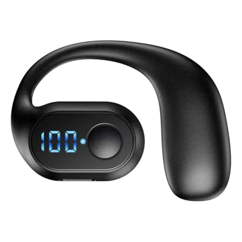 Bluetooth 5.3 Kopfhörer, leicht, Mikrofon, LED-Sound, Anruf-Haken, K7n1-Display, Surround-Ohr