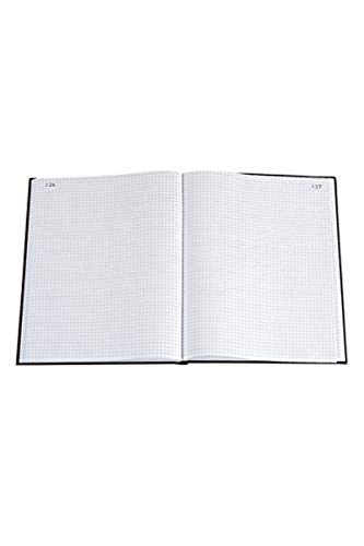 Exacompta 412E Geschäftsbuch DIN A4 kariert 110 g/qm, 200 Blatt