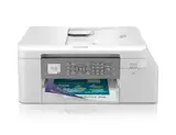 Brother MFC-J4335DW 4-in-1 Farbtintenstrahl-Multifunktionsgerät (Drucker, Scanner, Kopierer, Fax), Natur, 435 x 180 x 343 mm, weiß