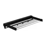 UCCIGGAI Wandtrockner Ausziehbar Kleiderständer Klappbar, Platzsparender Trockner, Kompakt Und Robust, For Ecken, Balkon, Wäschetrockner, Bäder(Black)