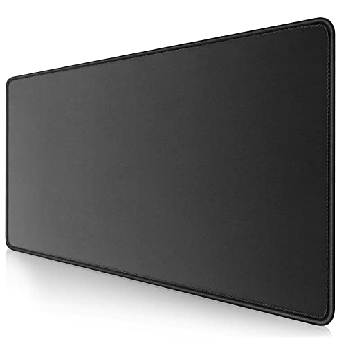 XXL Gaming Mauspad Groß Mousepad 800x300mm, Large Size Mauspad mit Verbessert Geschwindigkeit und Präzision Mausmat, Anti Rutsch, Wasserdicht Mousepad für Gaming Office Home - Schwarz