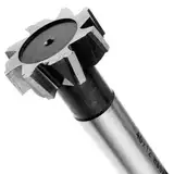 1PC Typ T Slot Fräser for Metall HSS Woodruff Key Sitz Router Bit Dicke 1-12mm durchmesser 8-25mm (Size : 10 * 1.5 * 8 * 60mm)