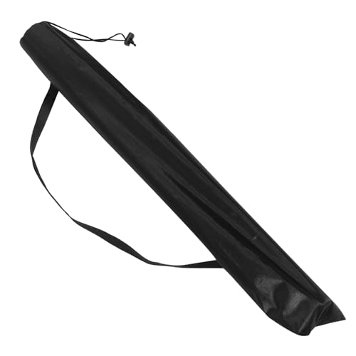 Supvox Aufbewahrung Tasche für Trekking stöcke Wandern Trekkingstöcke Camping -Zeltstangenbeutel Sicherheitsstab Wanderausrüstungspeicher Walking -Accessoires Wanderbeutel Nylon Schwarz