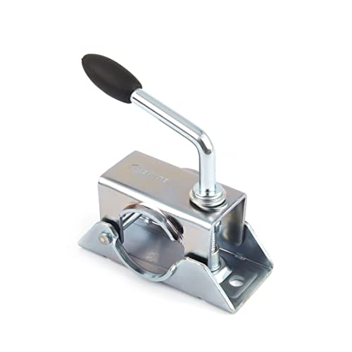 BÜNTE | Klemmhalter | Ø 48 mm | für Stützrad & Stützen | Halterung für Stütze | für Stützrad | Halter | Trecker | Traktor | Schlepper | Agrar | Fahrzeugersatzteile | Maschinenteile | Zubehör