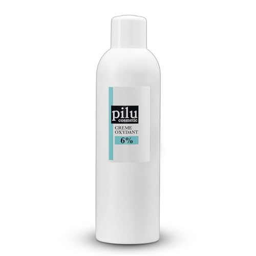 pilu cosmetic Creme Oxydant 1000ml 6% Entwickler I Wasserstoffperoxid für Haarfarbe, Haartönung, Blondierung, Abmattierung I Cream Developer