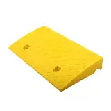 Bordsteinrampe Tragbare Leuchte, 50 X 27 X 13 cm Bordsteinrampen Aus Kunststoff, Auffahrrampe Motorrad, Anti-Rutsch Und Witterungsbeständig, Schwellenrampe Auto Auffahrhilfe Für Auto Fahrrad Motorrad