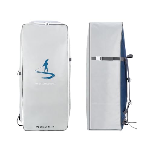 SOUUXIU 105L Paddle Board Rucksack Wasserdicht Große Kapazität Tragbare Oxford Tuch SUP Surfbrett Tasche
