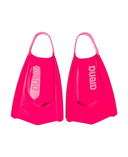 arena Powerfin Pro II Schwimmbad-Trainingsflossen, Schwimmflossen für Erwachsene, Flossen aus 100% Silikon, Komfortable Kurzflossen für das Schwimmbad