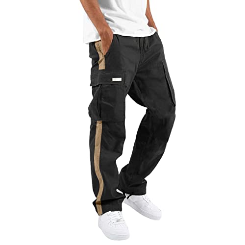 Generisch Destroyed Jeans Herren Stretch Schlafanzughosen für Herren kariert Thermo Arbeitshose für Herren schwarz Matschhose gefüttert 86 Badehose Men lang XXL