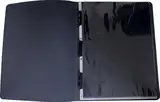 EXXO by HFP Nachfüllbares Präsentationsbuch A2 schwarz mit 10 Hüllen, Kapazität bis 20 Hüllen, Format: 615 x 480 mm