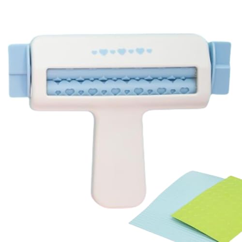 Papier-Crimper zum Basteln, Wellpappen-Crimpzange für Chips, tragbares Bastelpapier für Karten, handgefertigte Kunst und Scrapbooking, handgemachtes Papier-Crimper