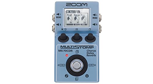 Zoom - MS-70CDR - Kompaktes Multieffektpedal „Chorus, Delay, Reverb